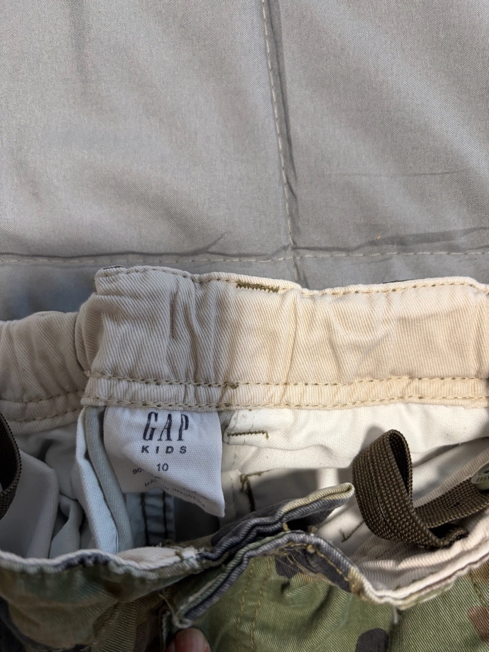 Boys Gap Cargo Shorts - Camo ,Green & Blue (3 PAIRS) - Picture 3 of 9